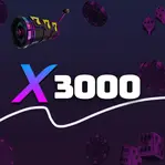 Логотип X3000 Casino